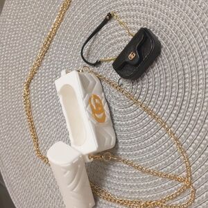 Airpod 3 case with functional Bag Charm GG Lux